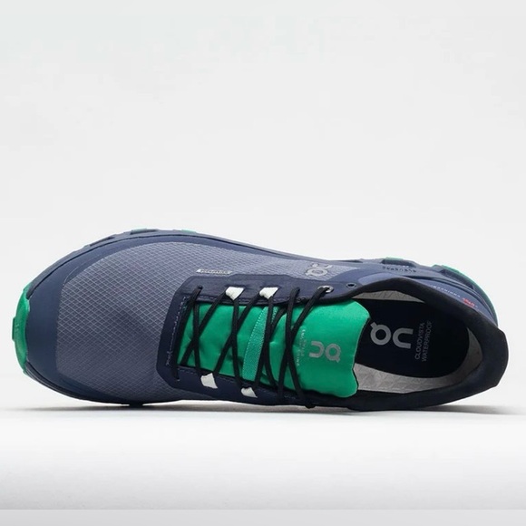 On Cloudvista CloudTrax Waterproof Trail Running Shoes Metal Denim 74.98277 12.5 - Picture 8 of 12